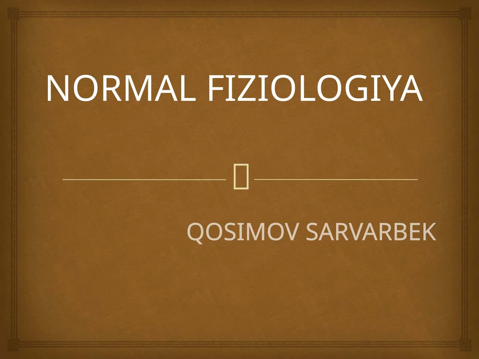 Vegetativ nerv tizimining asosiy qismlari 1