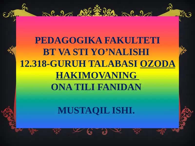 Darakgaporqali bir ornarsa haqida ma'lumot 1