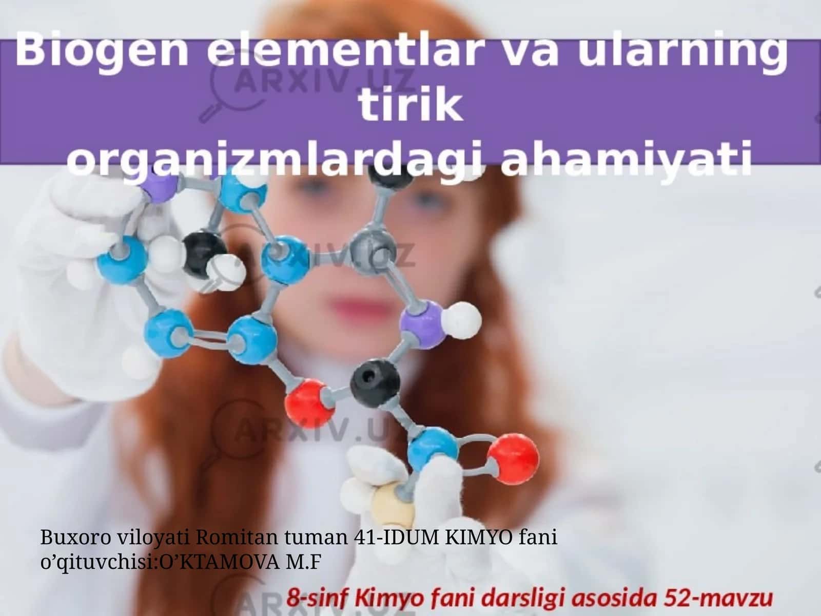 Biogen elementlar 1