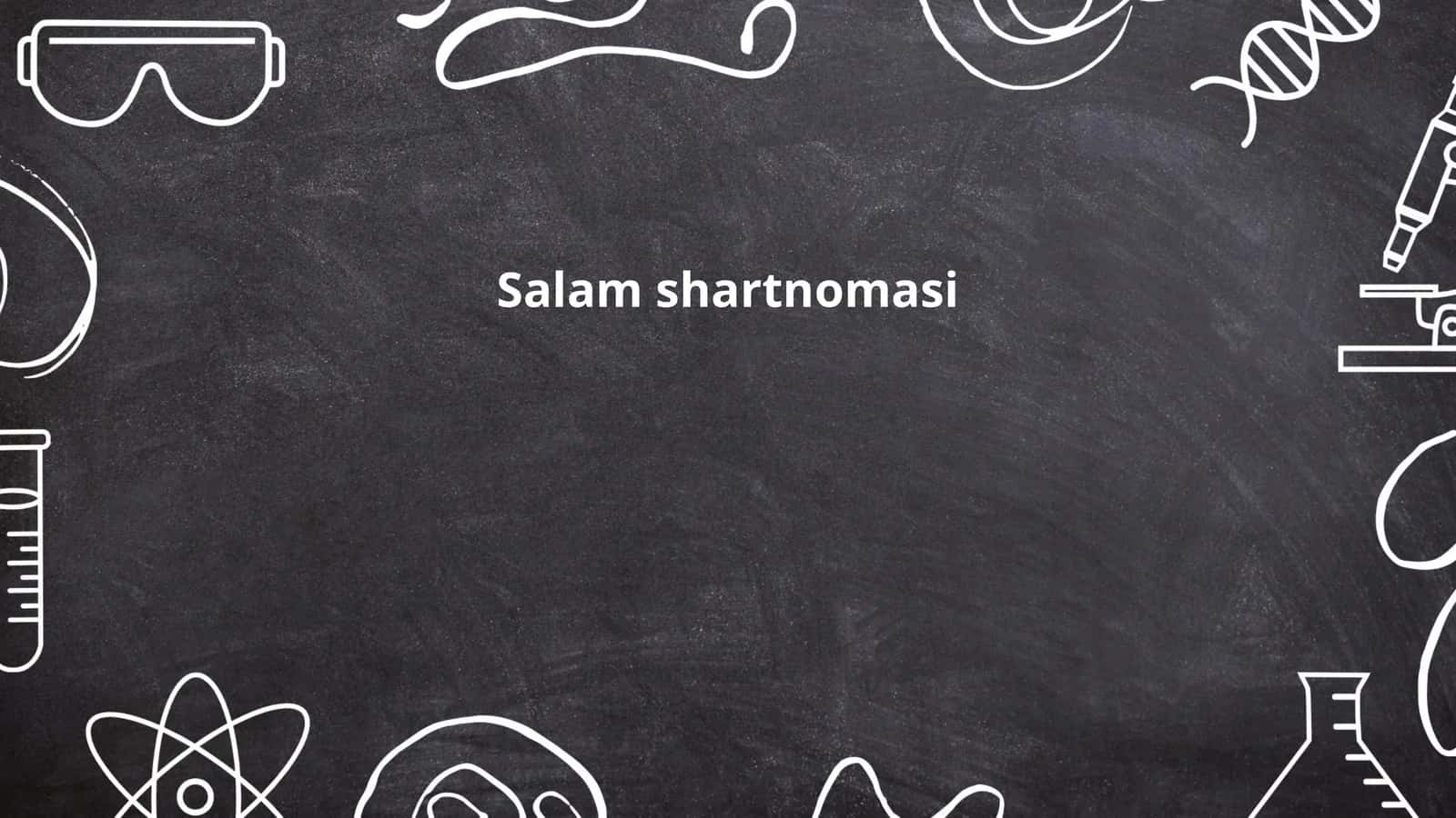 Salam shartnomasi 1
