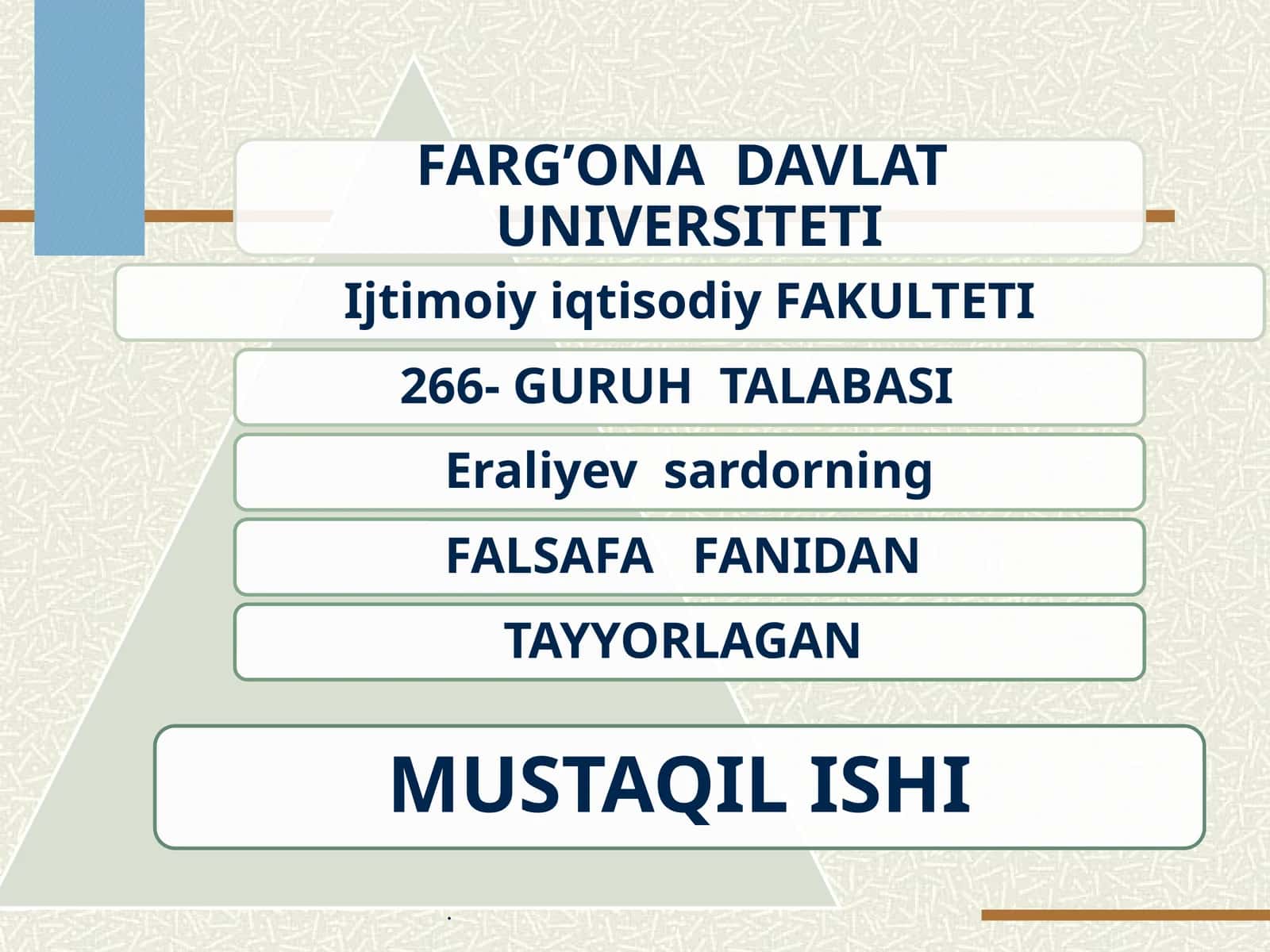 Insonning ma'naviy qiyofasi 1