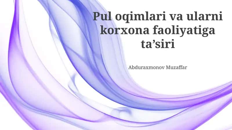 Naqd pul oqimlarini boshqarish strategiyalari 1