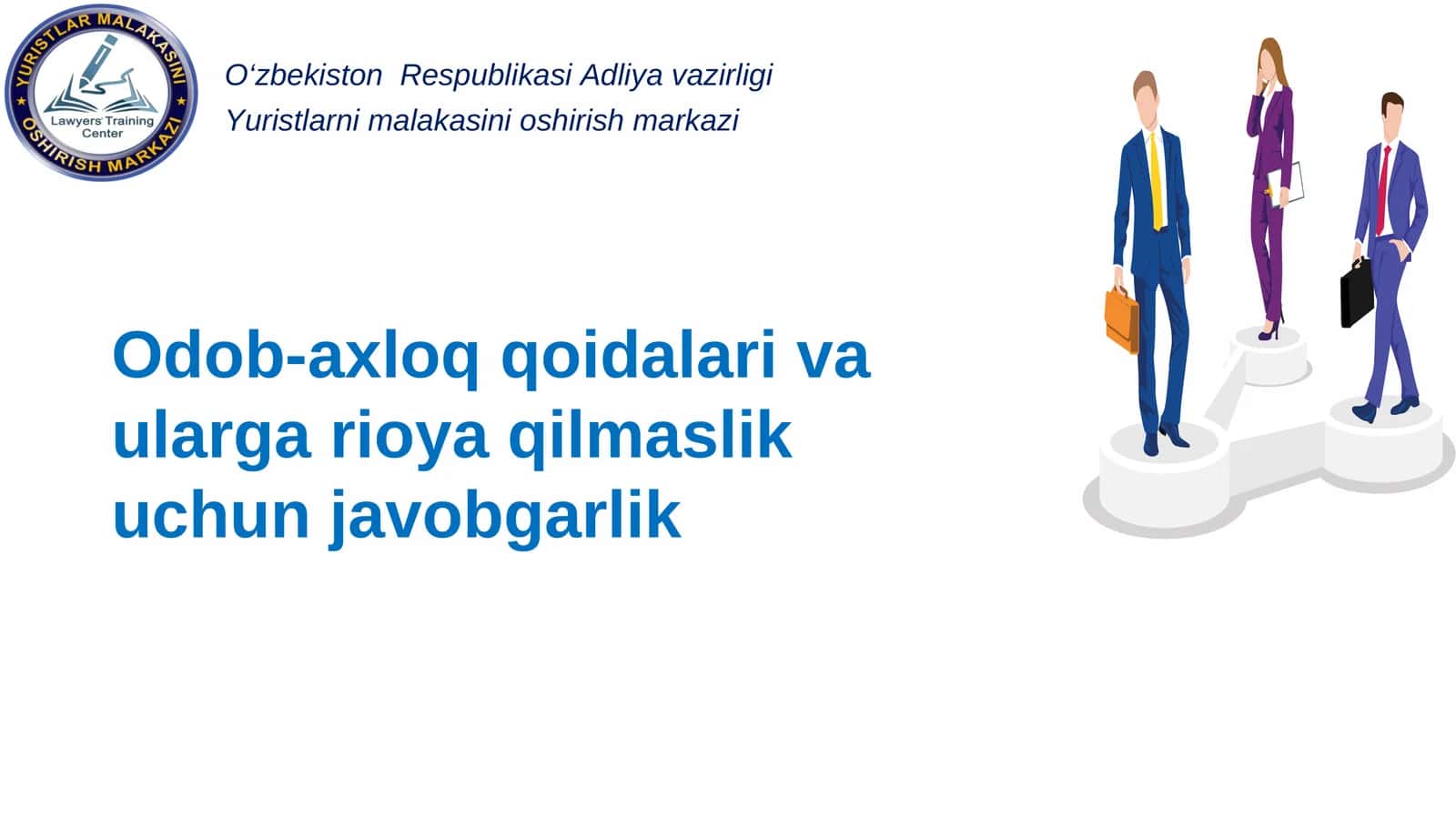 Odob-axloq qoidalari va ularga rioya qilmaslik uchun javobgarlik 1