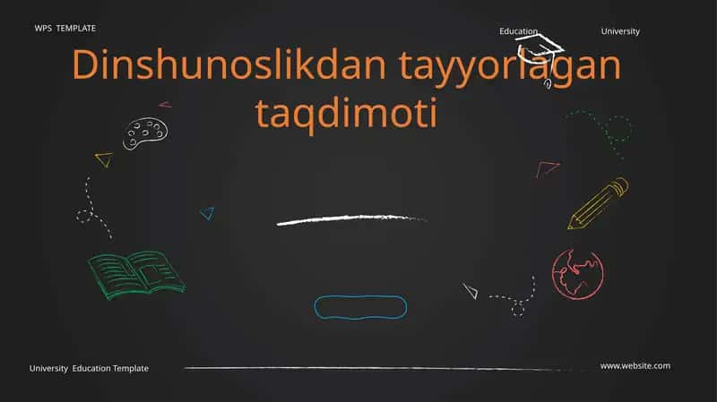 Dinshunoslikdan tayyorlagan taqdimoti 1