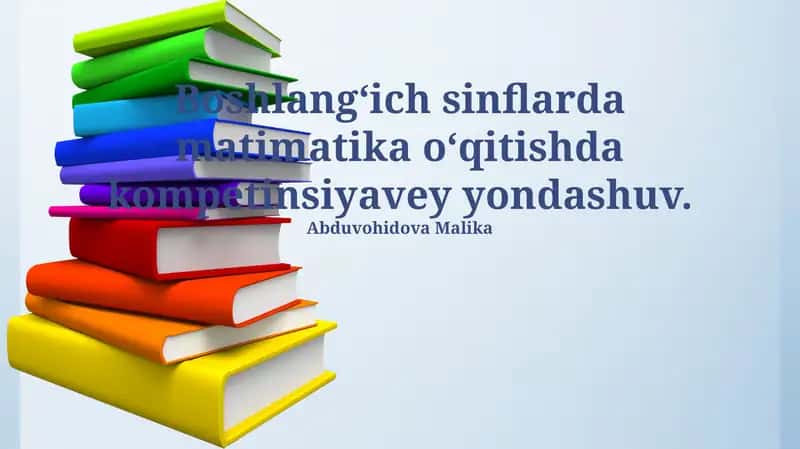 O‘quv faolyati tashkil etishning yangi usullari 1