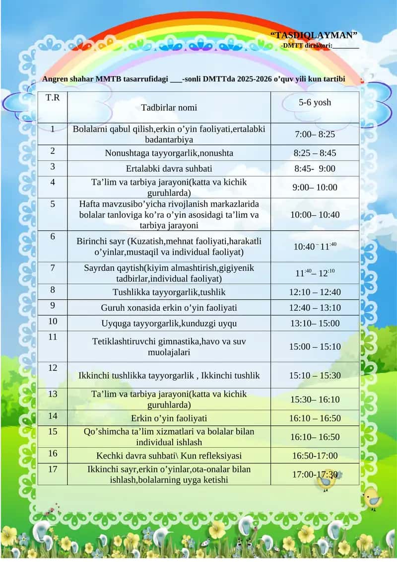 Kun tartibi 1