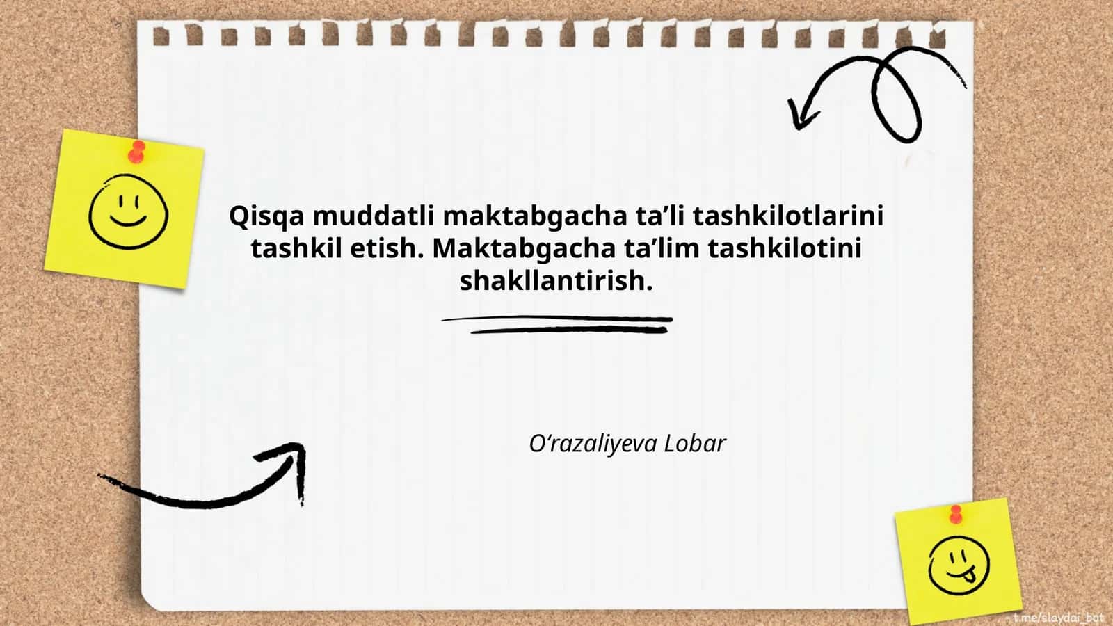 Qisqa muddatli maktabgacha ta’li tashkilotlarini tashkil etish 1