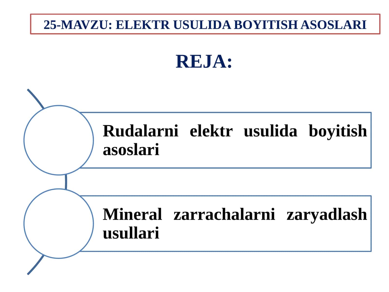 ELEKTR USULIDA BOYITISH ASOSLARI 1