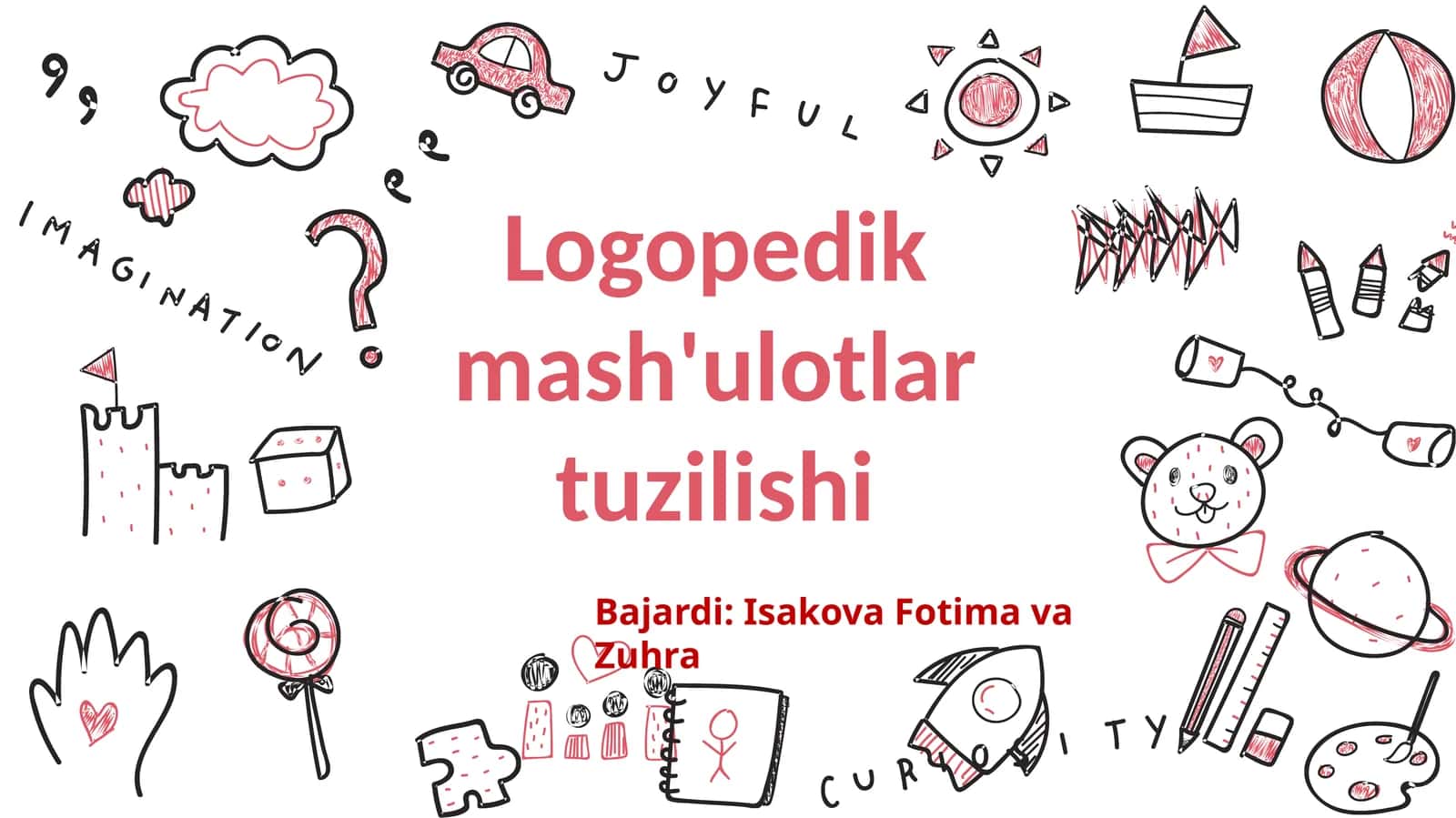 Logopedik mashg'ulot tuzilishi 1