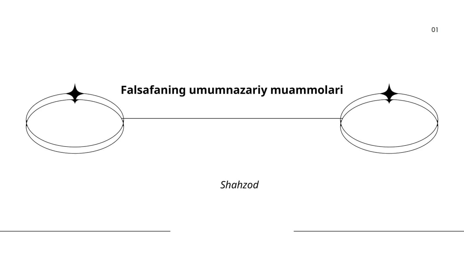 Falsafaning umumnazariy muammolari 1