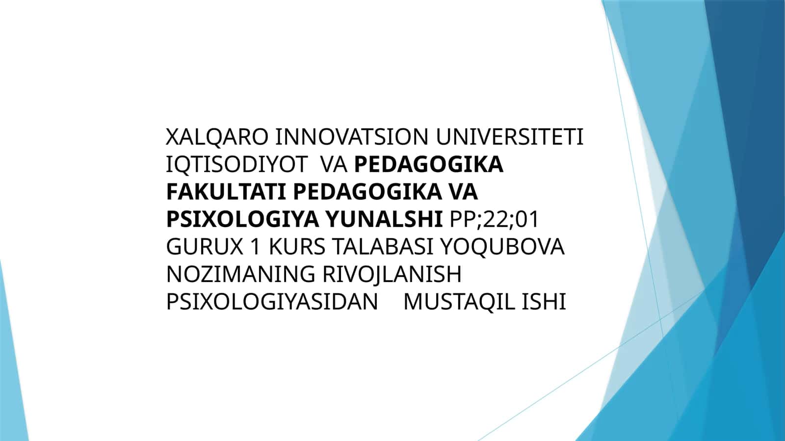 5.1.Z.FreydningklassikpsixoanalizidapsixikrivojlanishmasalasiZigmundFreyd1856-yildaFreyburgda,o'shapaytdagiAvstriyaVengriyaimperiyasininghozirgikunaaChexrespublikasigataalluqliqismidatug'ildi 1