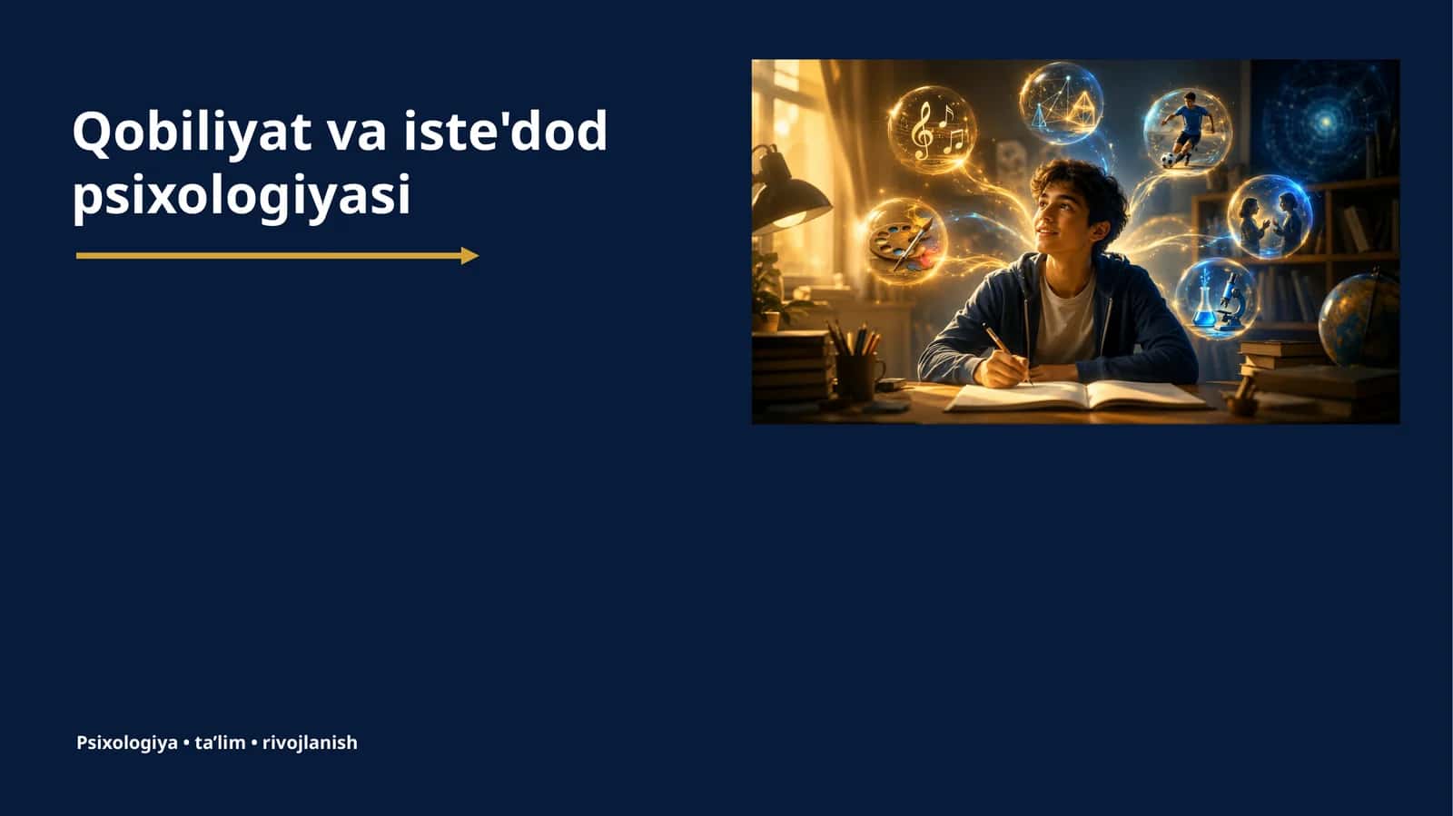Qobiliyat va iste'dod psixologiyasi 1