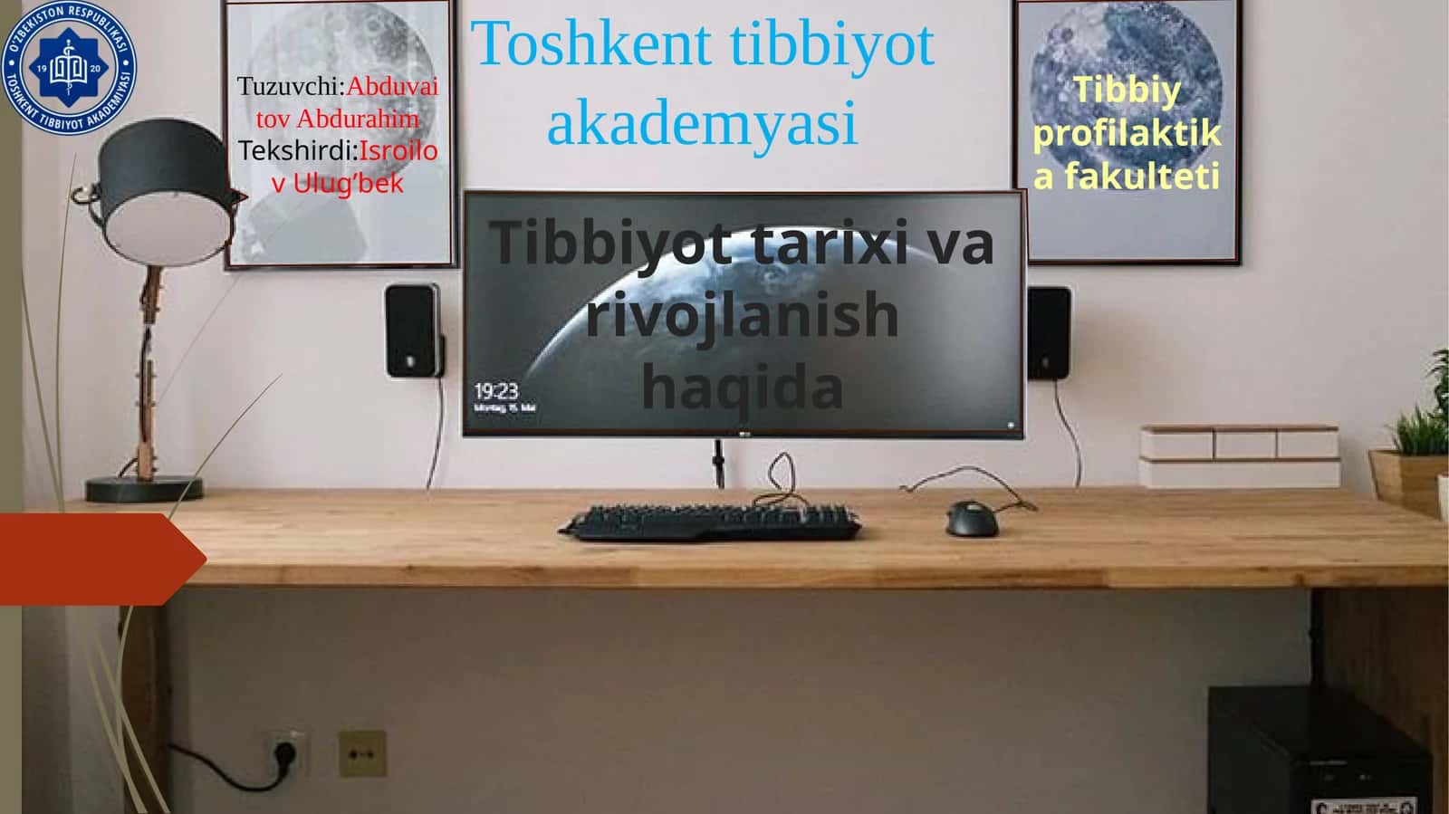 Tibbiyot tarixi va rivojlanish haqida 1
