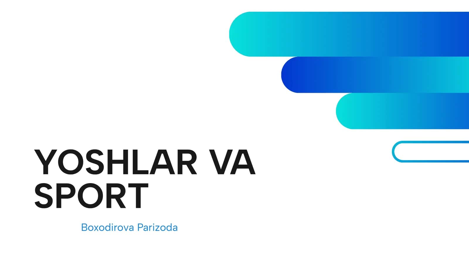 YOSHLAR VA SPORT 1