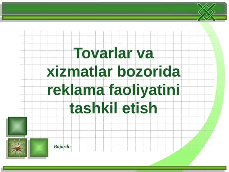 O'zbekiston reklama va veb dizayn agentligi 1