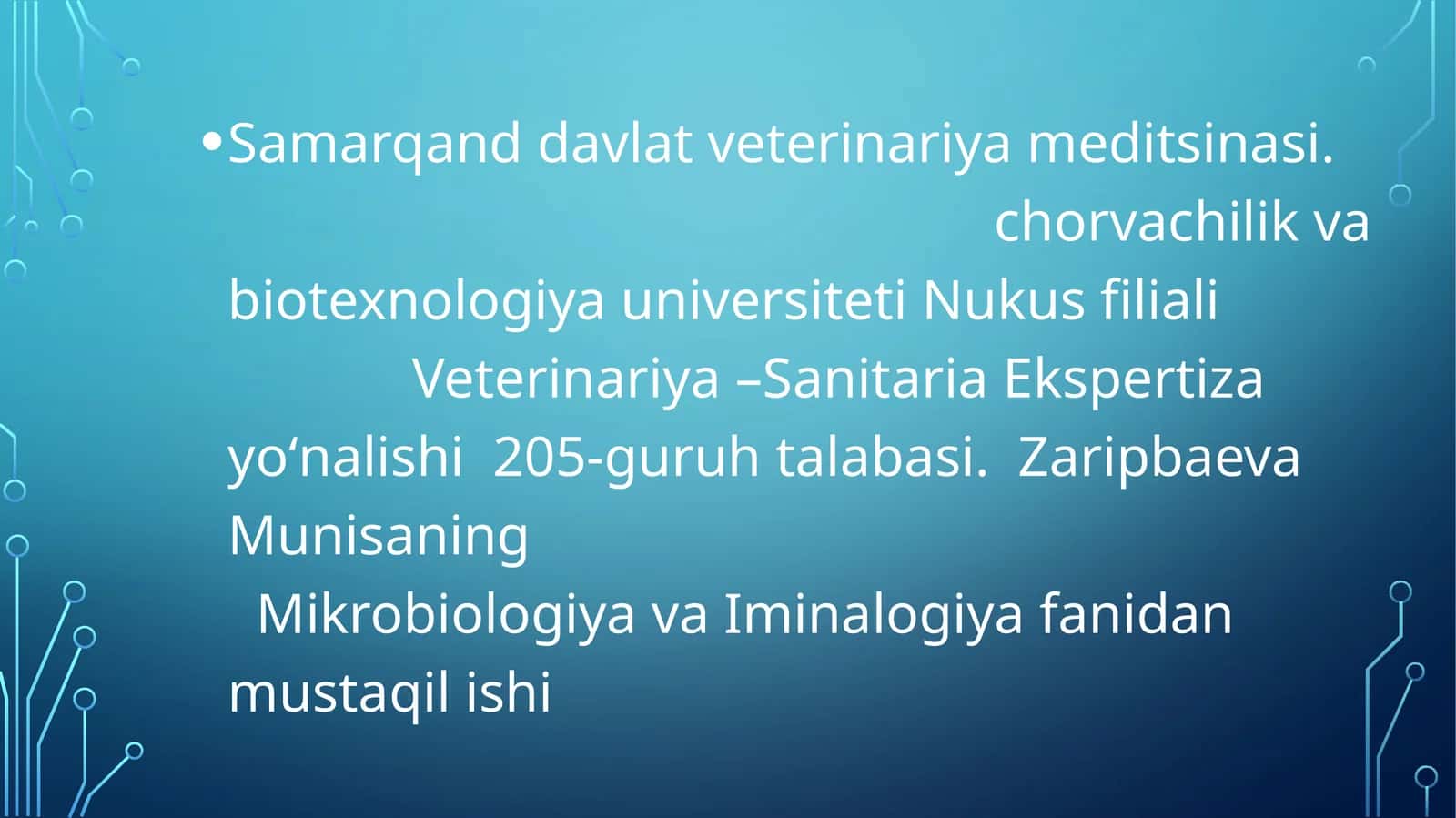 Xlamidiyalar 1
