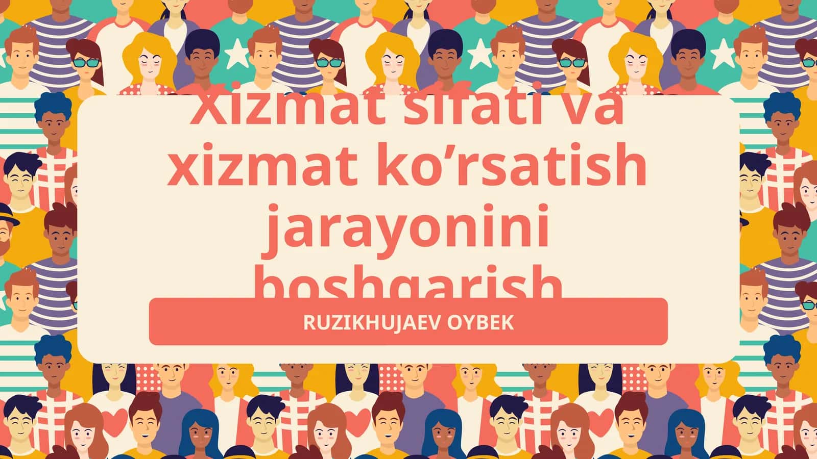 Turistik xizmatlar 1