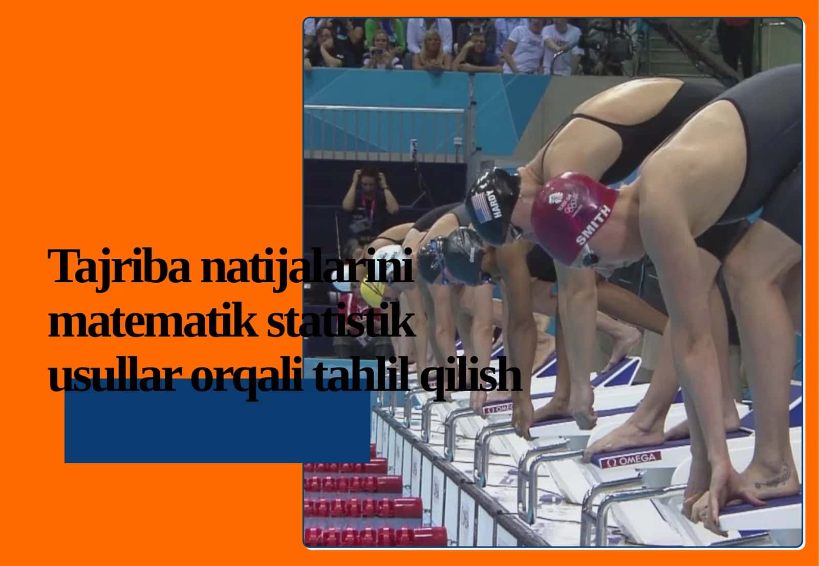Tajribanatijalarini matematik statistika usullari orqali tahlil qilish 1