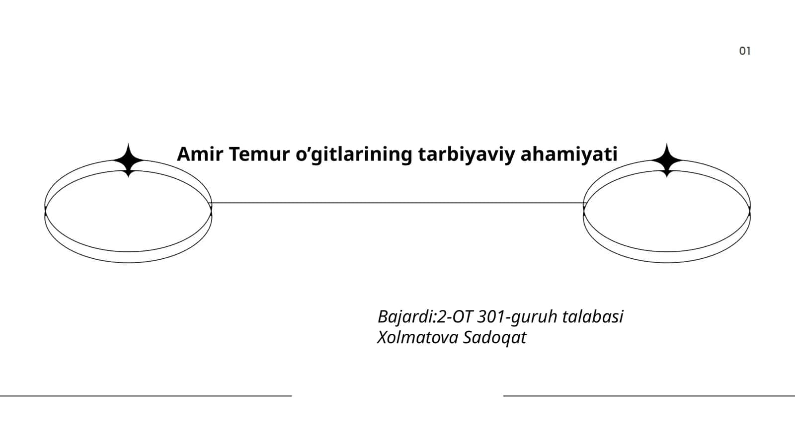 Amir Temur o’gitlarining tarbiyaviy ahamiyati 1