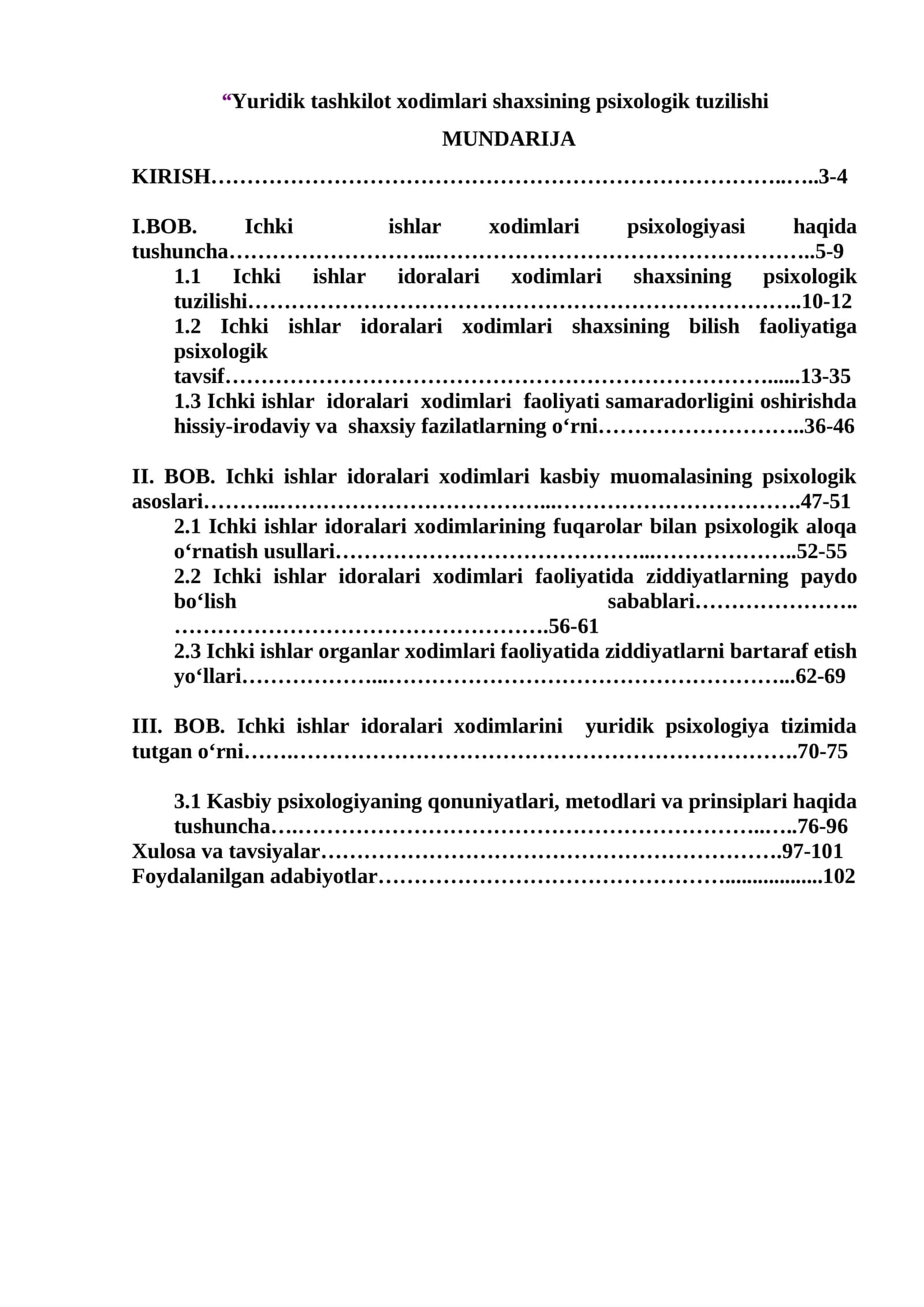 Yuridik tashkilot xodimlari shaxsining psixologik tuzilishi 1