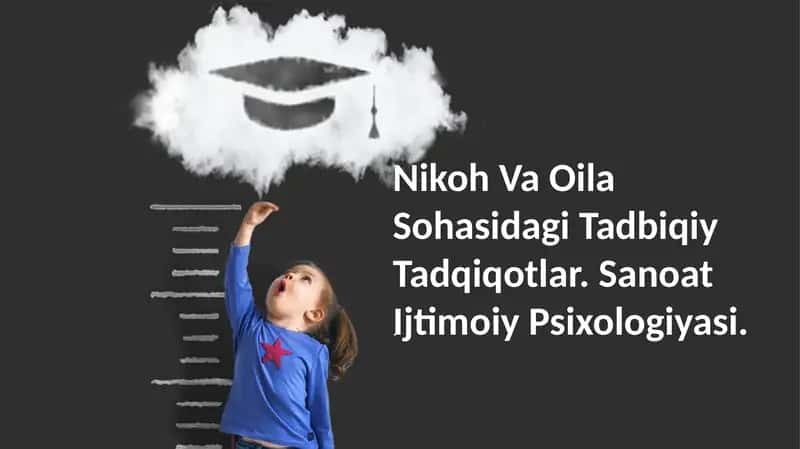 Nikoh Va Oila Sohasidagi Tadbiqiy Tadqiqotlar 1