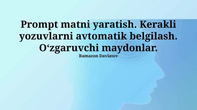 Avtomatik Belgilash Tizimi 1