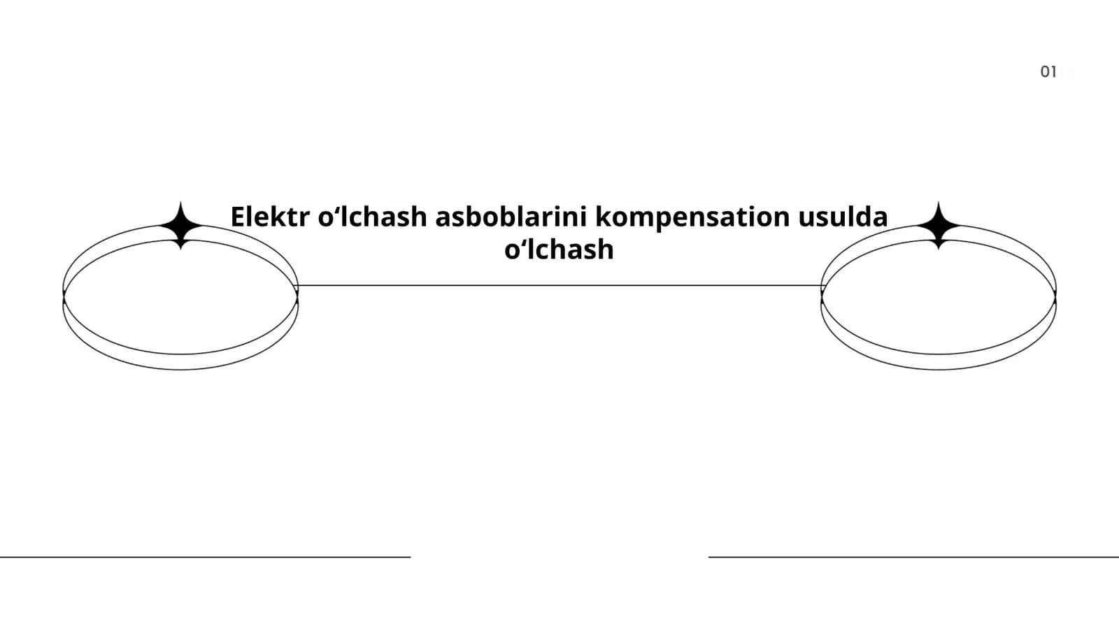 Elektr oʻlchash asboblarini kompensation usulda oʻlchash 1