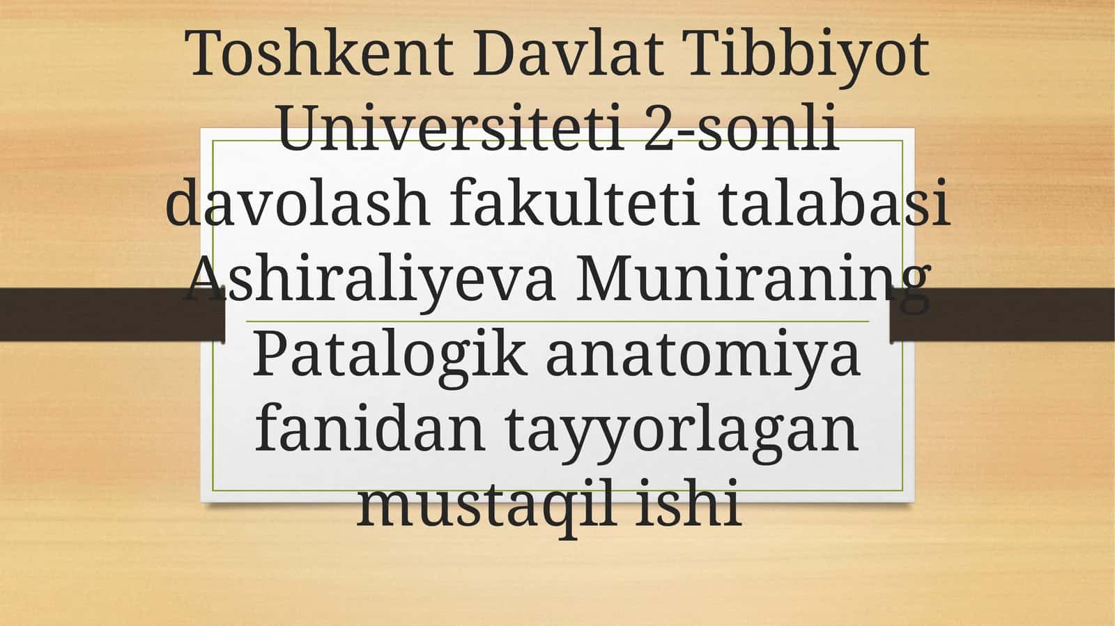 periferik nervlarni shikastlanishini umumiy turlari .Neyropatiyalar.Neyromuskukyar tutashlar kasalli 1