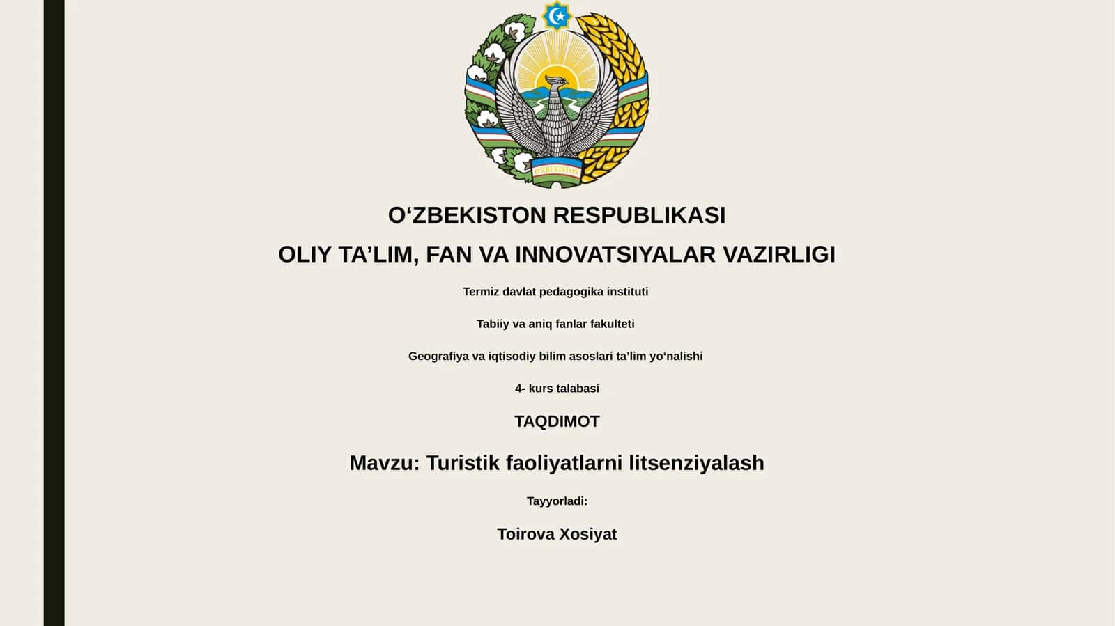 Turistik faoliyatlarni litsenziyalash 1