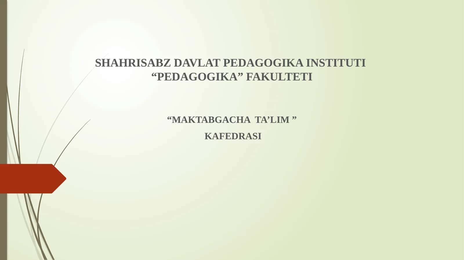 Maktabgacha yoshdagi bolalarga huquqiy tarbiya berish 1