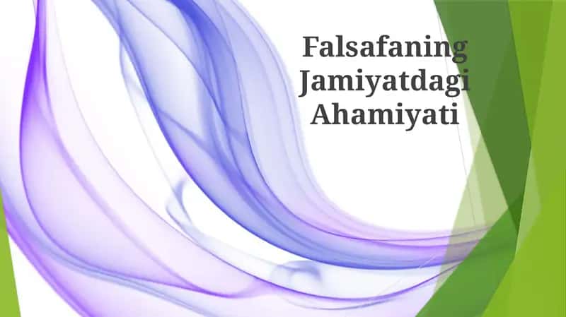 Falsafaning Jamiyatdagi Ahamiyati 1