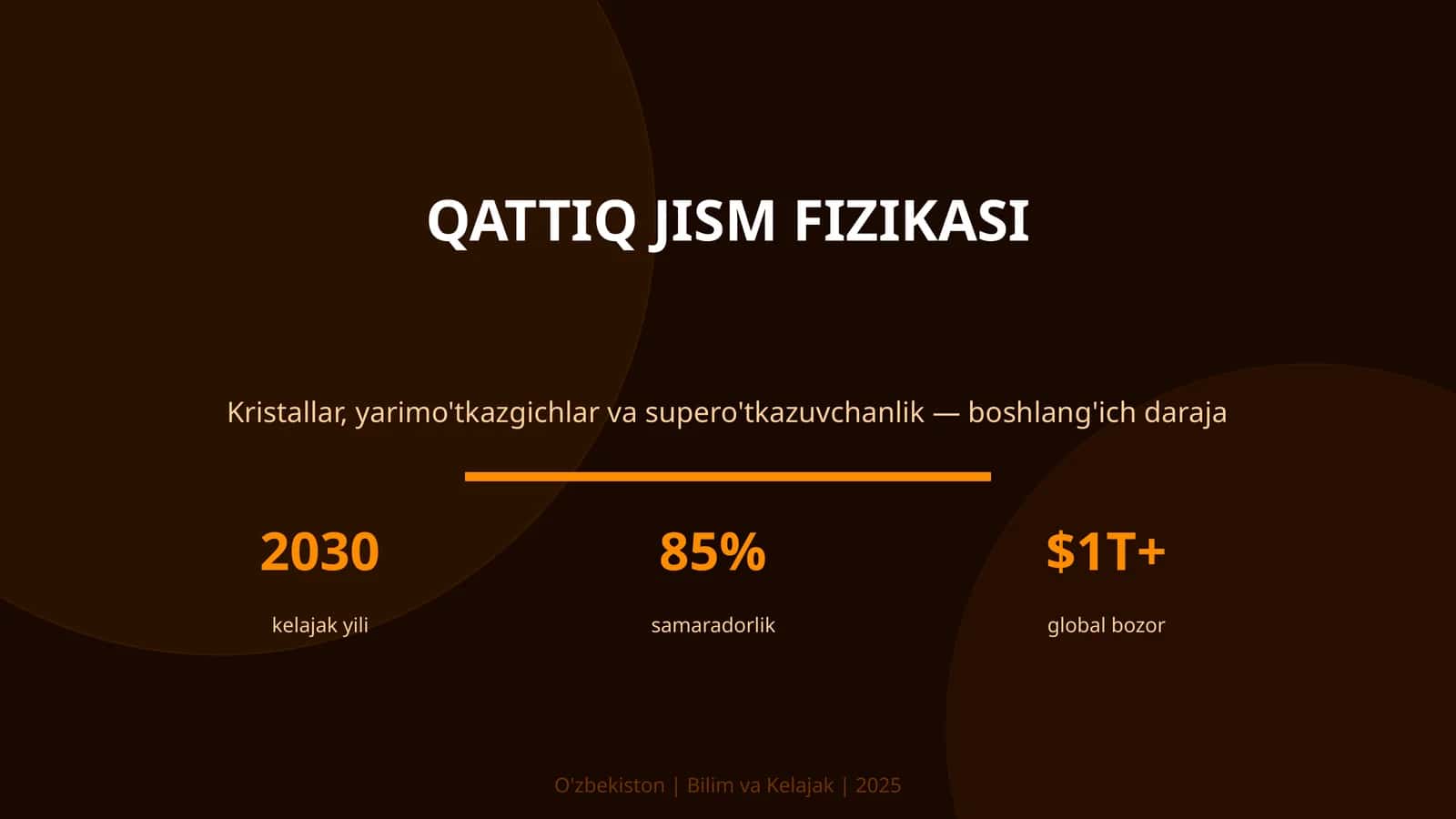 QATTIQ JISM FIZIKASI 1