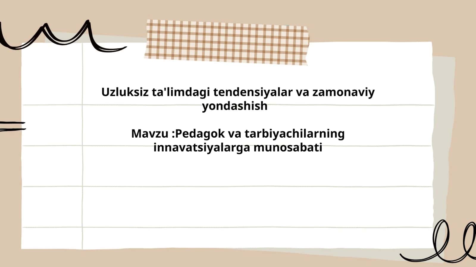 Pedagog va tarbiyachilarning innavatsiyalarga munosabati 1