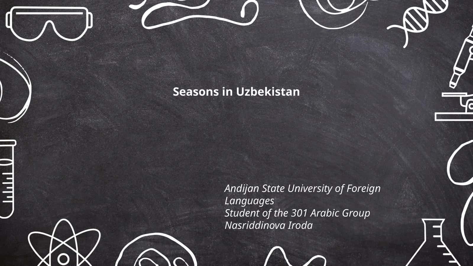 Seasons in Uzbekistan 1