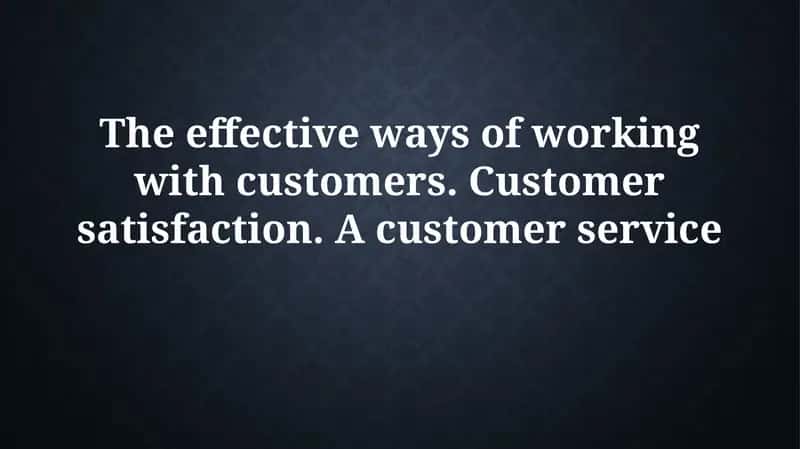 Delivering Exceptional Customer Service 1