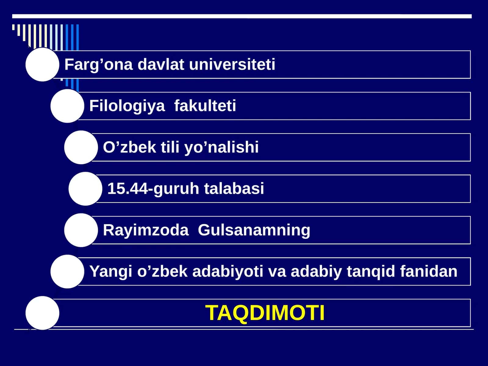 O'tkir Hoshimovning hayoti va ijodi 1