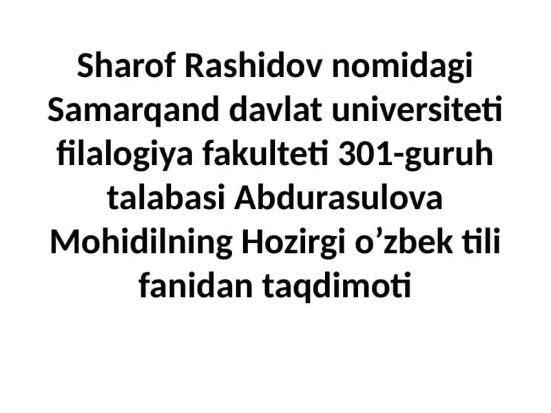 Valentlik tushunchasi va uning ko'rinishlari 1