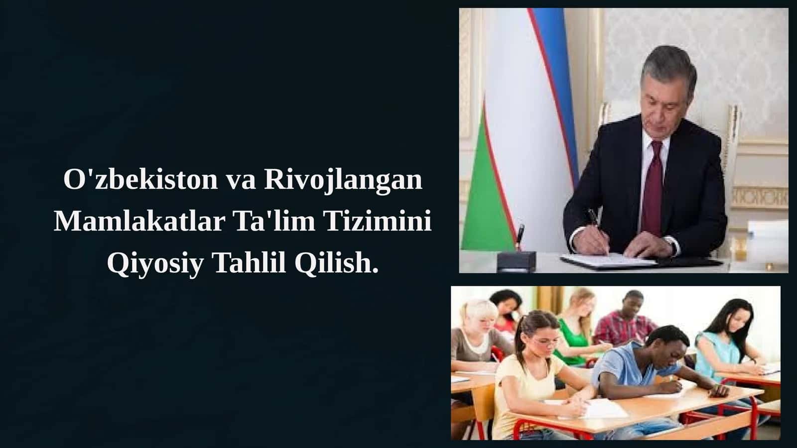 Rivojlangan Mamlakatlar Ta'lim Tizimi 1