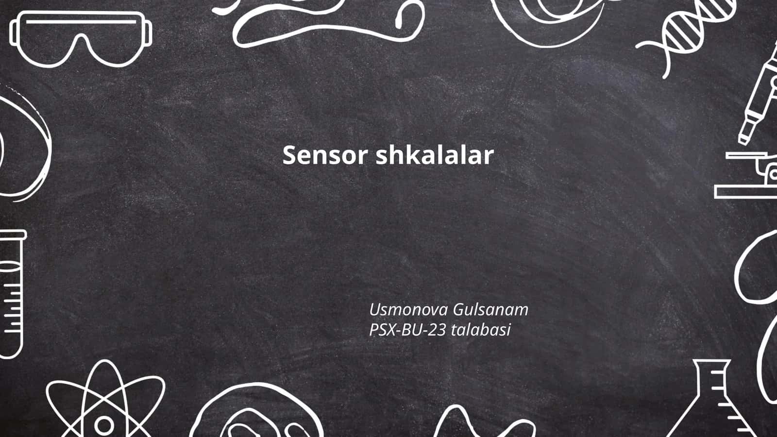 Sensor shkalalar 1