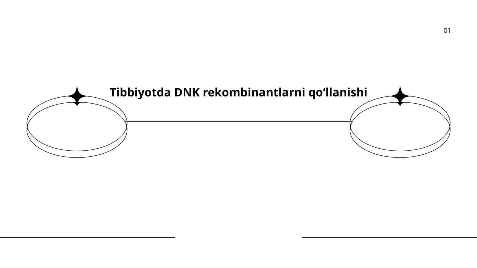 Tibbiyotda DNK rekombinantlarni qoʻllanishi 1