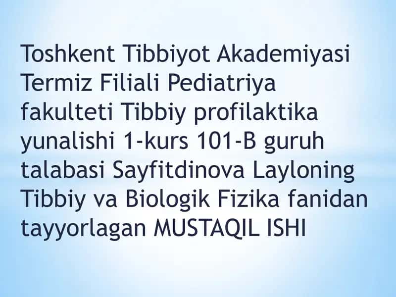 Tibbiyotda endaskopik usullarning qo’llanishi 1