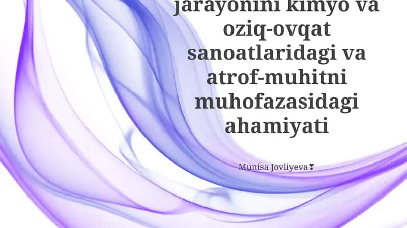 Koagulyatsiya va Oziq-ovqat Sanoati 1