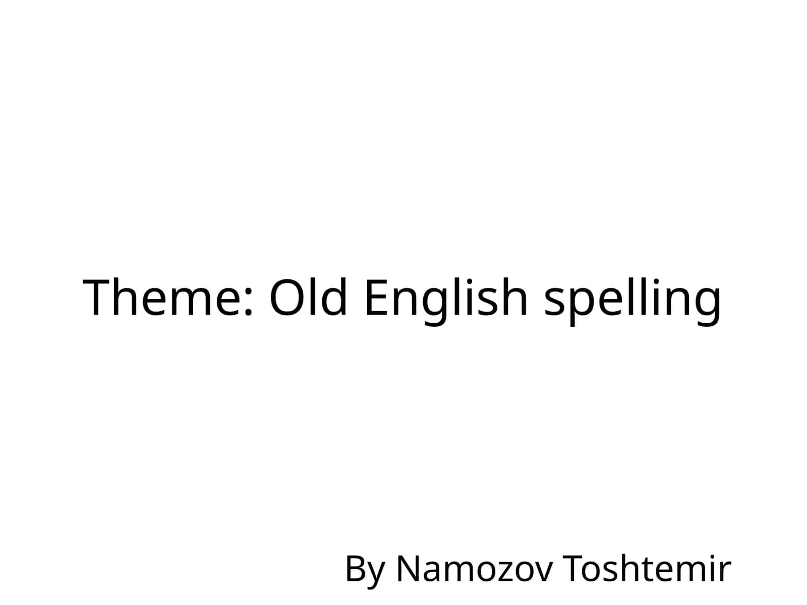 OldEnglishspelling 1
