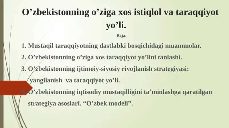 Oʼzbekiston taʼlim tizimi 1