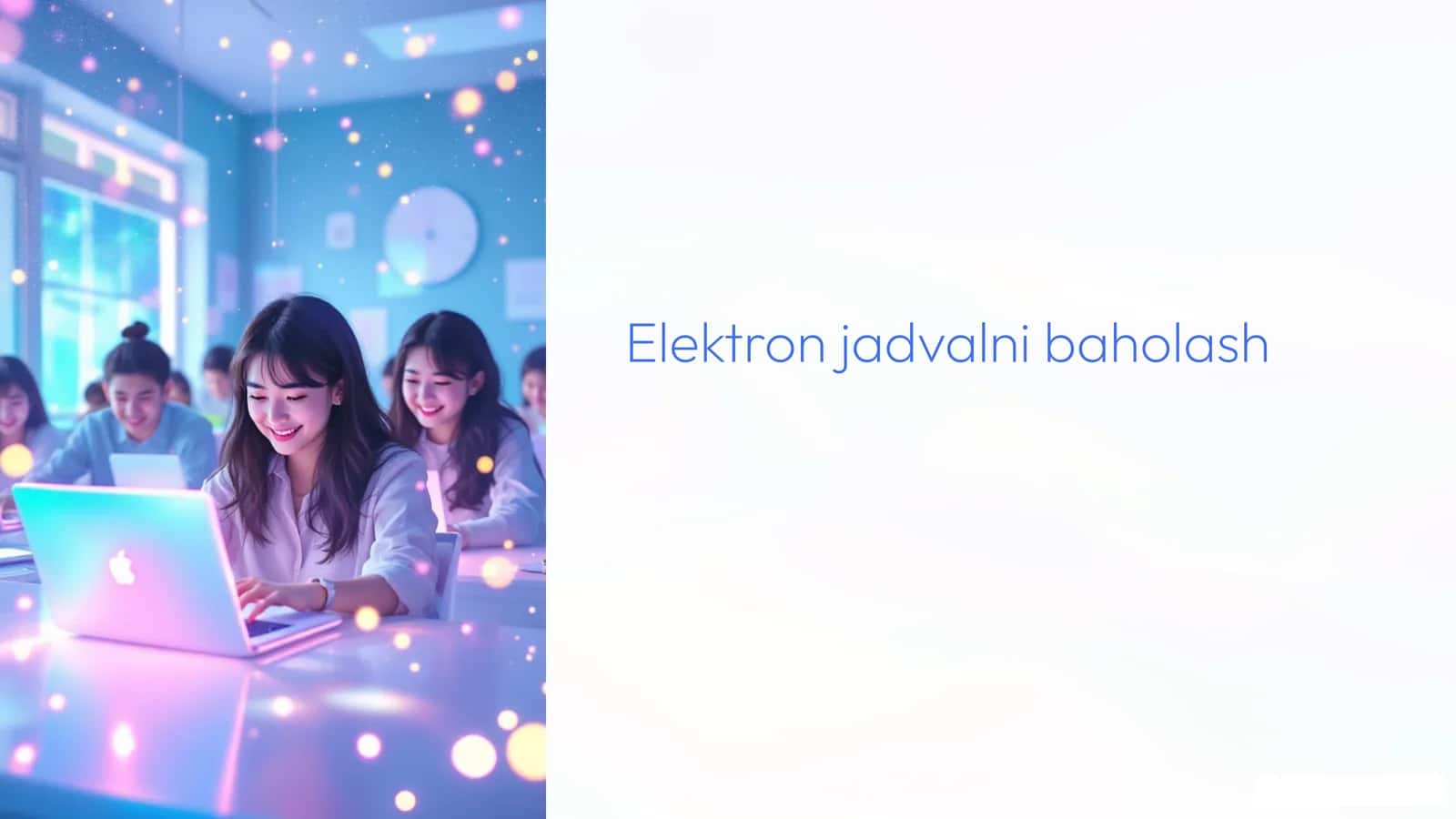 Elektron jadvalni baholash 1