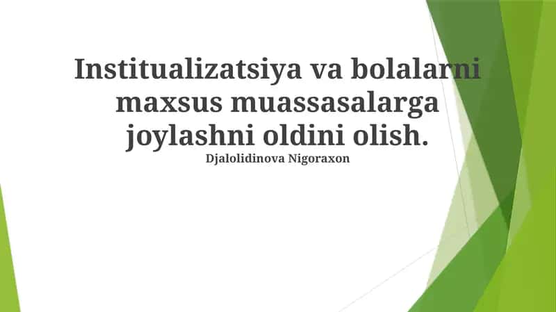 Oilaviy qo'llab-quvvatlash va mustahkamlash 1
