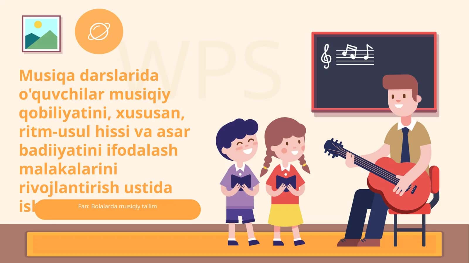 Musiqa darslarida o'quvchilar musiqiy qobiliyatini, xususan, ritm-usul hissi va asar badiiyatini ifodalash malakalarini rivojlantirish ustida ishlash 1