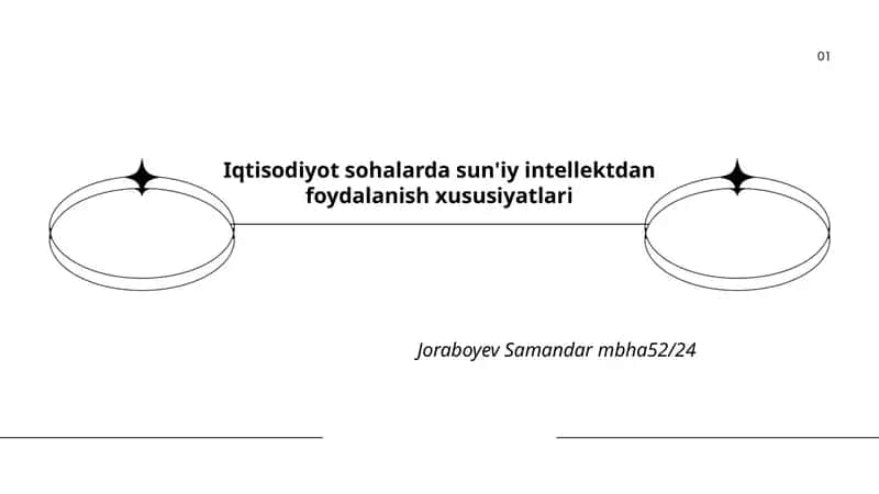 Sun'iy Intellekt va Raqamli Iqtisodiyot 1