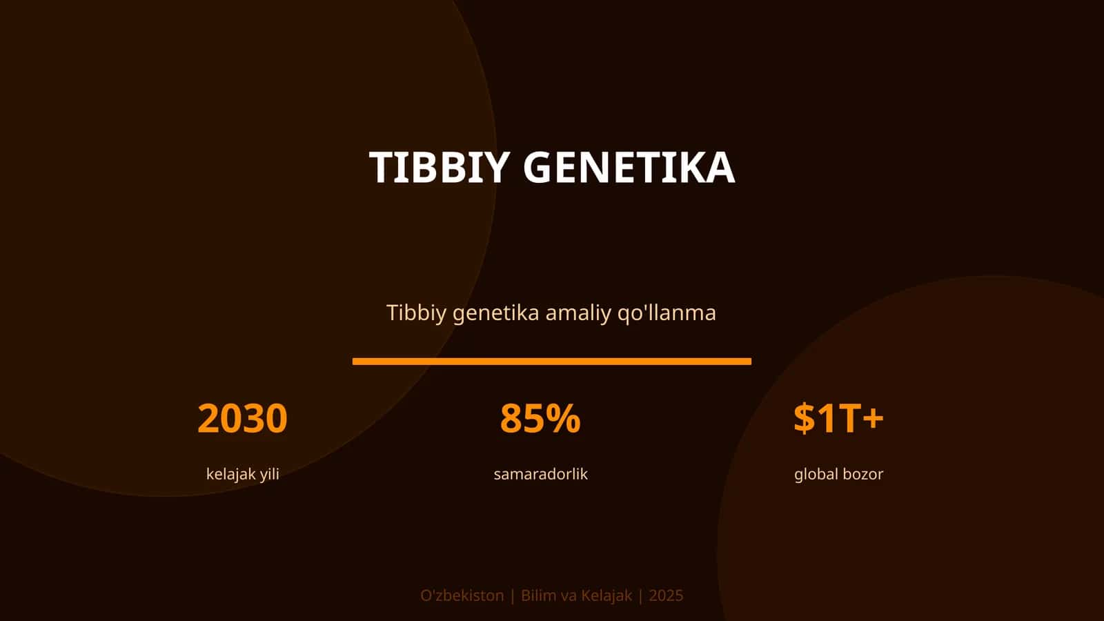 Tibbiy Genetika 1