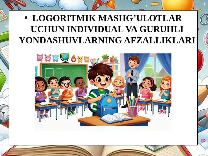 Logoritmik Mashg’ulotlar 1